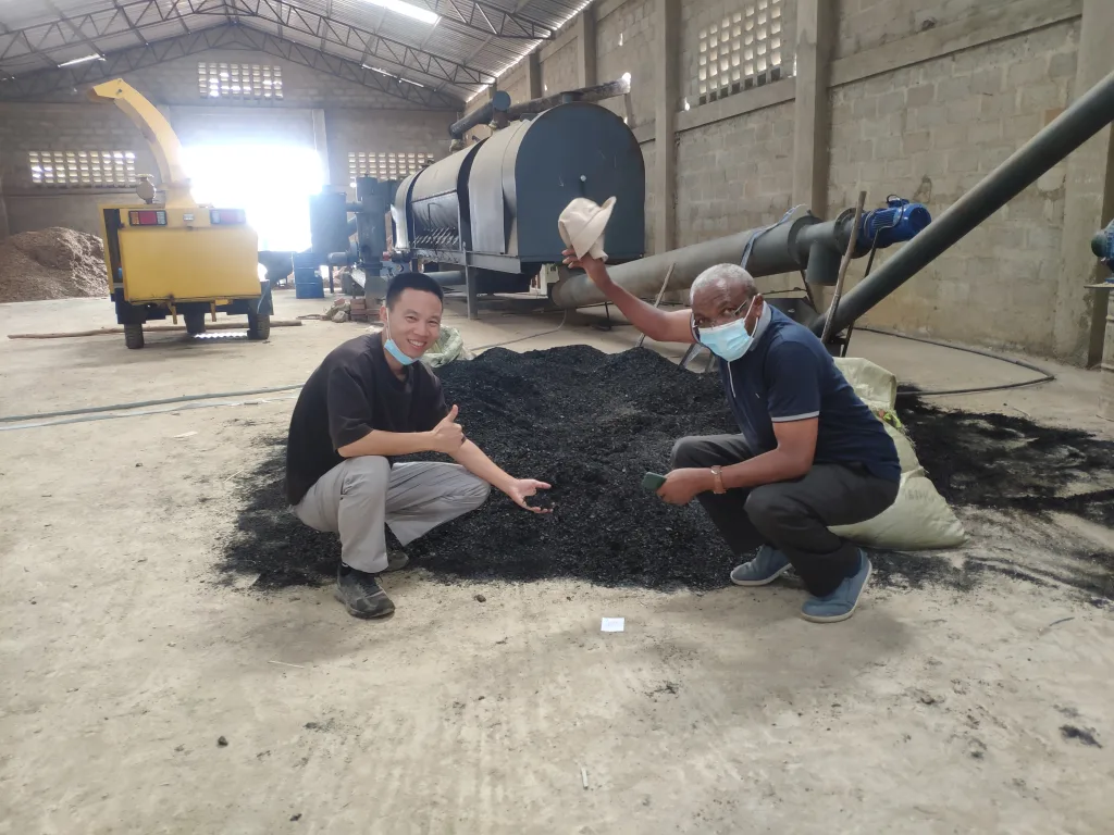 Customer case of continuous carbonization furnace