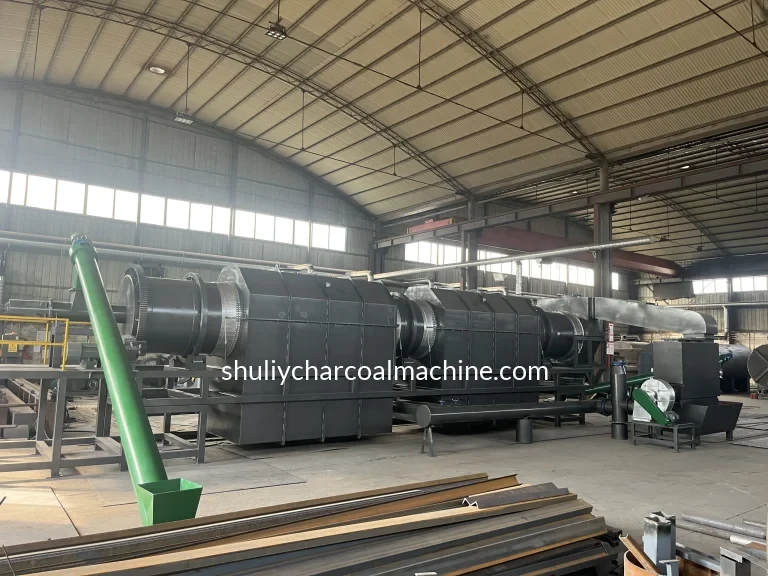 Continuous carbonization furnace display 2