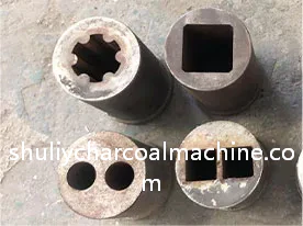 Barbecue charcoal molding machine mold