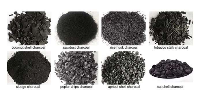 The Finished Product Of Continuous Carbonization Furnaces