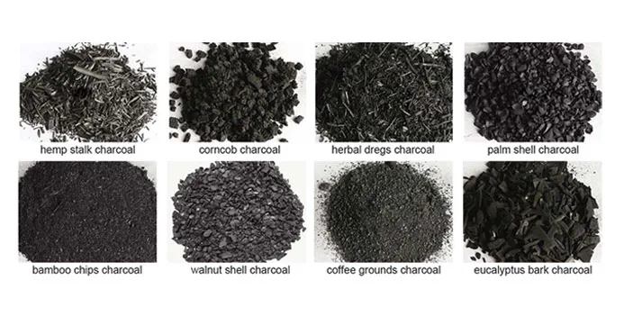 The Finished Product Of Continuous Carbonization Furnaces