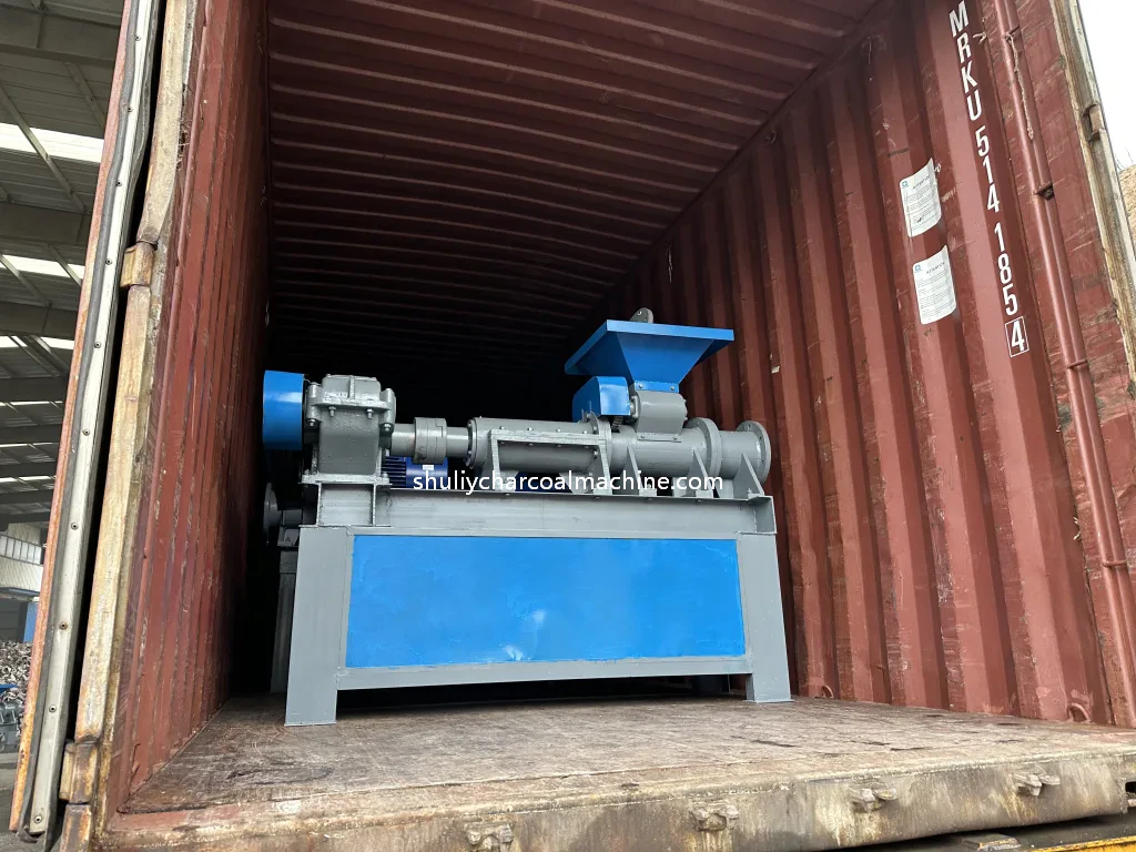 Coal stick machine shipment