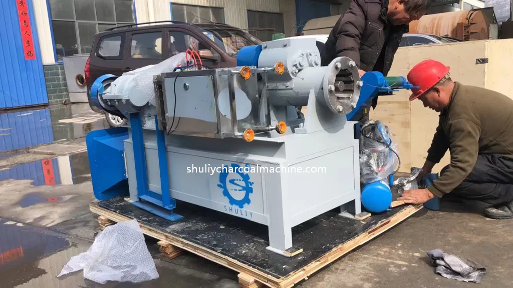Coal stick machine shipment