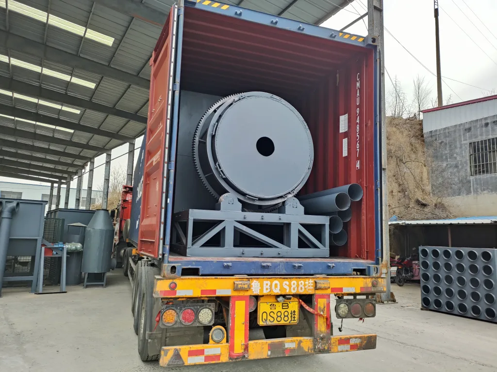 Customer case of continuous carbonization furnace