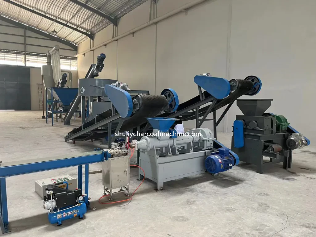 Barbecue Charcoal Briquette Machine
