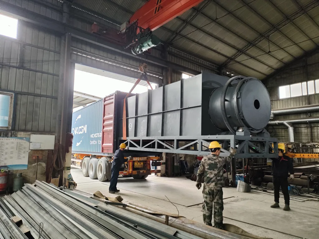 Continuous carbonization furnace display 3