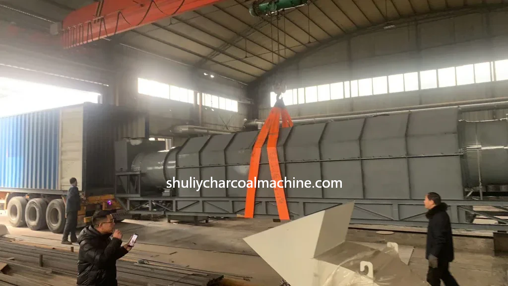 Carbonization furnace shipment
