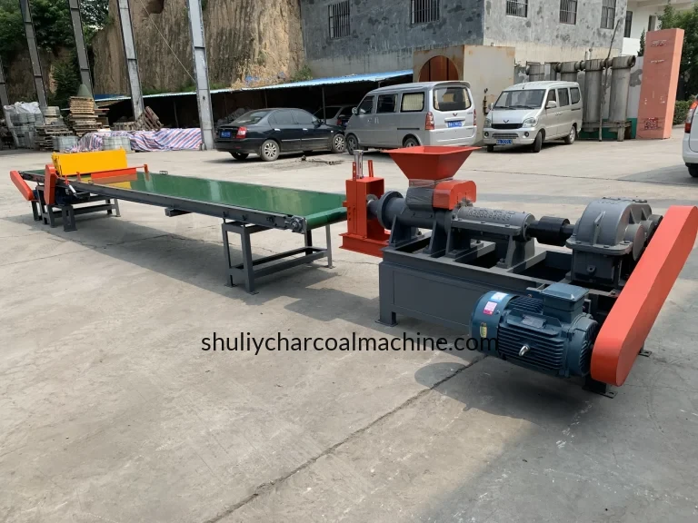 coal stick machine
