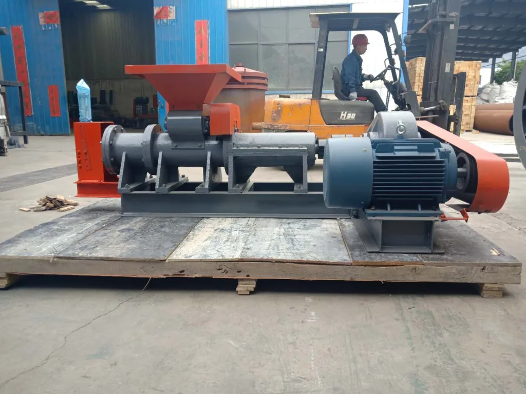 Coal stick machine shipment