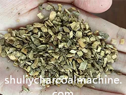 sawdust or wood chips